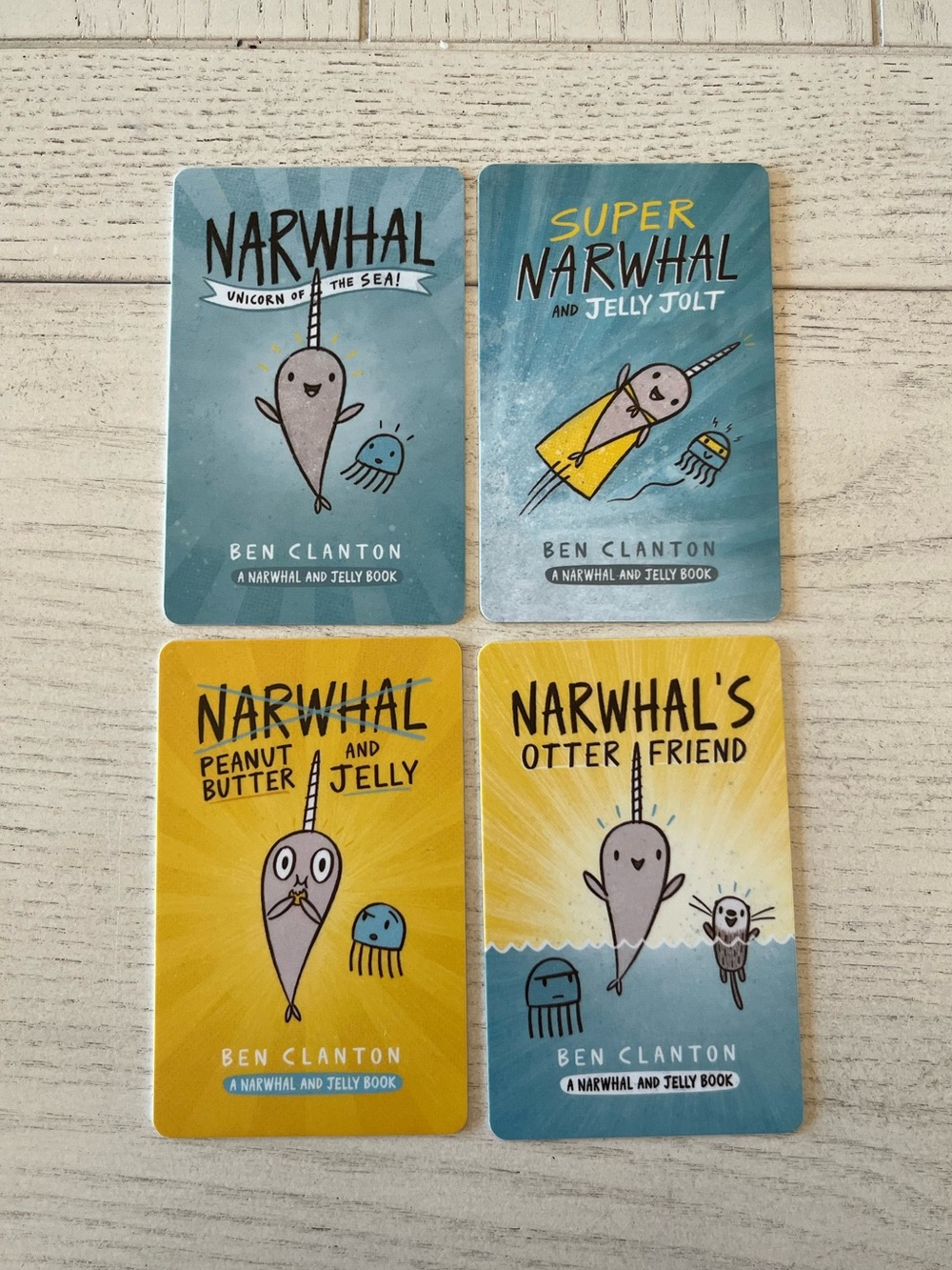 The Narwhal and Jelly Collection Yoto Cards
